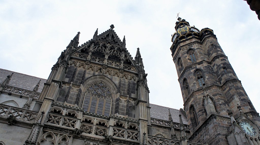DSC04420 (2).JPG - Kosice, centro storico. Cattedrale di Santa Elisabetta.